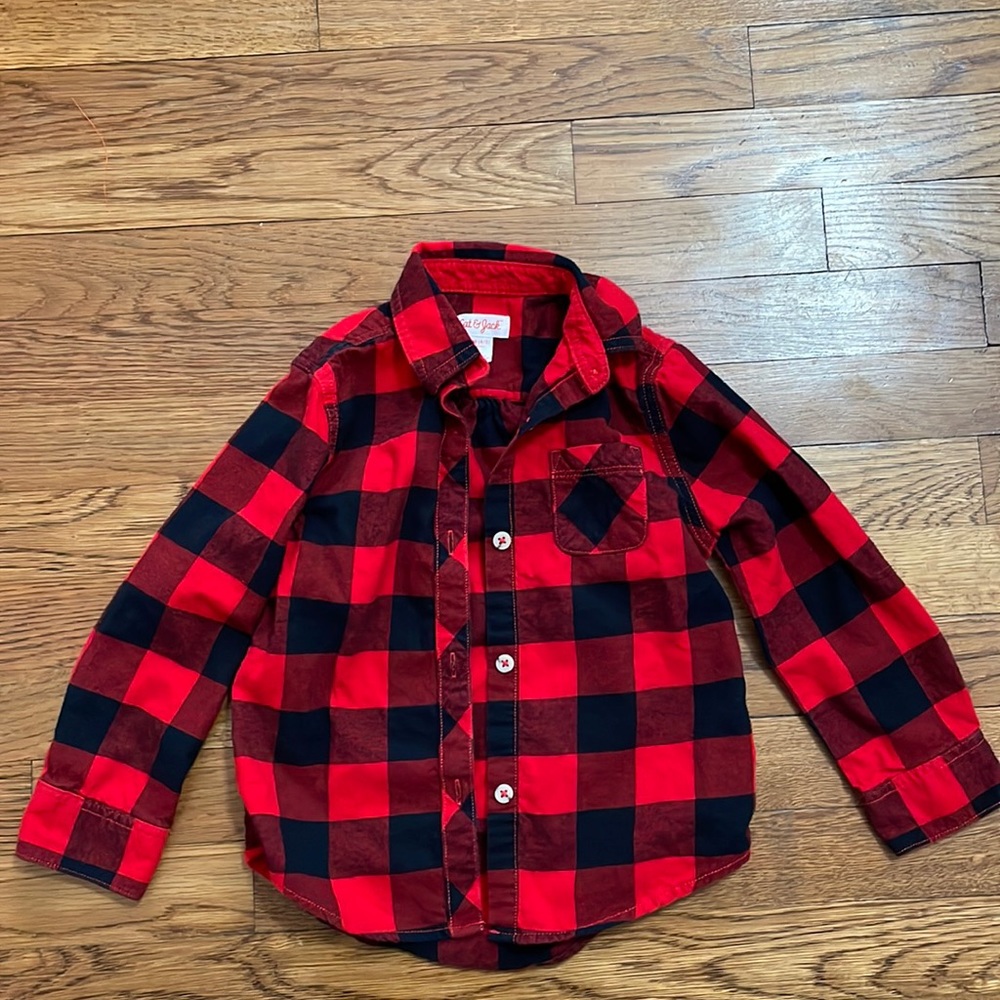 3 for $15 🌟 Cat & Jack Girl’s XS Flannel